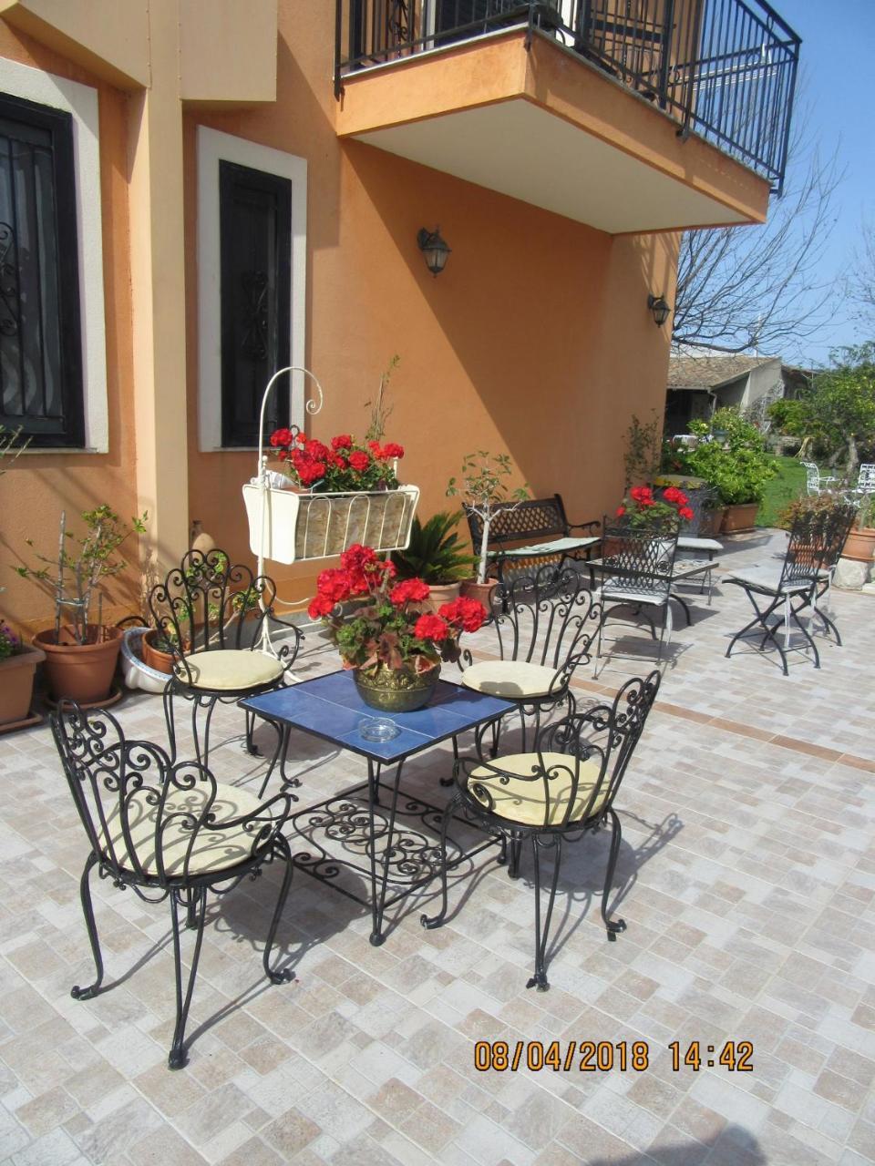 B&B Villa Maria Giovanna Giardini-Naxos Exterior foto